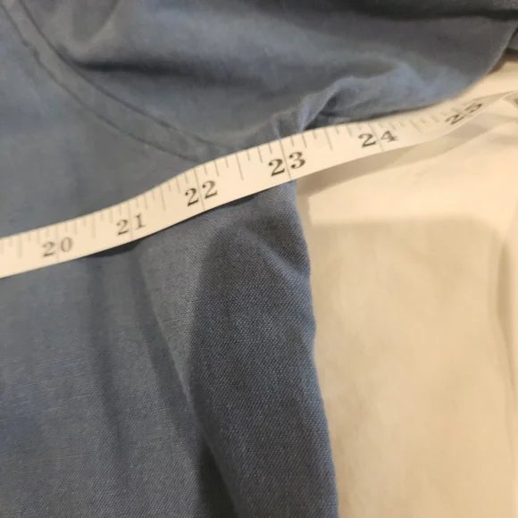 Vikolino European Linen Dress With Pockets Classic Tunic - Picture 8 of 13